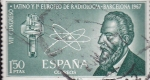 Sellos de Europa - Espa�a -  vIIcongreso latino y I europeo de radiologia en barcelona