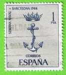 Stamps Spain -  1737 Semana naval en Barcelona