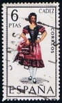 Stamps Spain -  1777 Trajes Regionales de Cadiz