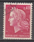Stamps France -  Marianne de Cheffer 