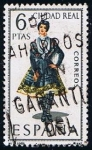 Stamps Spain -  1839  Traje Regional de Ciudad Real