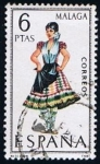 Stamps Spain -  1905  Trajes Regionales de Malaga