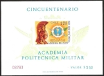 Stamps Chile -  50° AÑOS ACADEMIA POLITECNICA MILITAR