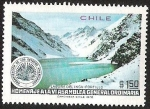 Sellos de America - Chile -  ASAMBLEA GENERAL DE LA O.E.A - LAGUNA DEL INCA PORTILLO