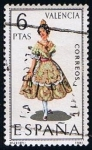 Stamps Spain -  2014  Trajes Regionales de Valencia