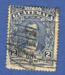 Stamps Guatemala -  Justo Rufino Barrios 1929 n4