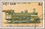 Sellos de Asia - Vietnam -  150 Años de los Ferrocarriles Alemanes (VI)