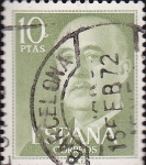 Stamps Spain -  general francisco franco