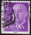 Stamps Spain -  general francisco franco