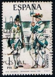 Stamps Spain -  2236  Sarjento y Granadero de Toledo