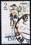 Stamps Spain -  2278  Fisilero del Regimiento de Asturias