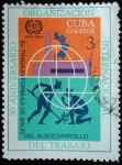 Sellos de America - Cuba -  50º Aniversario de la Organización Internacional del Trabajo