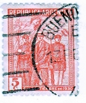 Stamps Argentina -  Conmemoración
