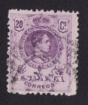 Stamps Spain -  Afonso XIII