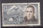 Stamps Spain -  E2180 PERSONAJES: Jaime Balmes (54)