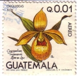 Sellos de America - Guatemala -  Orquídeas