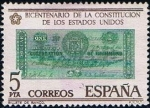 Sellos de Europa - Espa�a -  2324  Billete de un dolar