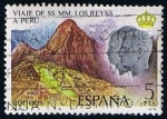 Stamps Spain -  2494  Viaje de los Reyes a hispanoamerica