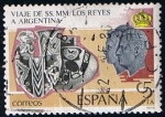 Stamps Spain -  2495  Viaje de los Reyes a hispanoamerica