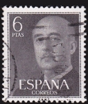 Stamps Spain -  general francisco franco