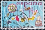 Stamps Spain -  2623  Islas Canarias (Carta de Mateo Prunes)