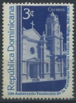 Stamps Dominican Republic -  Scott 889 - 300 Aniv. Fundacion Parroquia Ntra. Sra. Regla