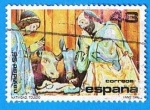 Stamps Spain -  2868  (1) Navidad 1986  ( Natividad  )  43p