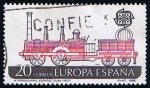 Stamps Spain -  2949  (1)  Europa 1988 , Primer ferrocarril español en Cuba