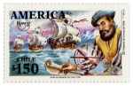 Stamps Chile -  America