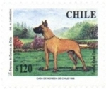 Stamps Chile -  Perros