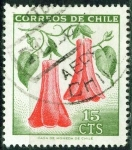 Stamps Chile -  Copihue