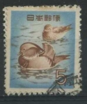 Sellos de Asia - Japn -  Scott 611 - Pato Mandarin