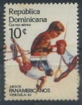 Stamps Dominican Republic -  Scott C386 - Juegos Panamericanos Venezuela-83