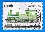 Stamps Spain -  3265 (5) I centenario de Igualada-Martorell  45p