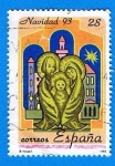 Sellos de Europa - Espa�a -  3274  (1) Navidad 1993  28p