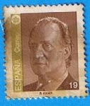 Stamps Spain -  3379 (2)  Juan Carlos I  19p