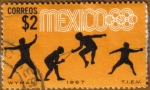 Stamps America - Mexico -  MEXICO 68 - Esgrima