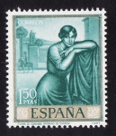 Stamps Spain -  Romero de Torres