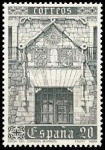 Stamps Spain -  España 1989 3000 Sello ** Fachada Casa del Cordón Burgos Timbre Espagne Spain Spagna Espana Spanje S