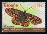 Sellos de Europa - Espa�a -  4534  (1)  Euphydryas  aurina