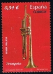 Stamps Spain -  4549  (4)  Trompeta