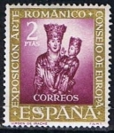 Stamps Spain -  1367  Claustro del Monasterio de Silos