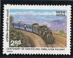 Stamps India -  Ferrocarril de Darjeeling