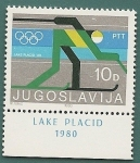 Sellos de Europa - Yugoslavia -  Juegos Olímpicos de Invierno - Lake Placid 1980