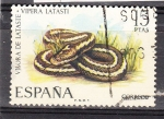 Stamps Spain -  E2196 FAUNA : Víbora de Lataste (100)