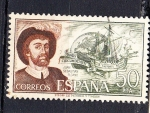 Stamps Spain -  E2310 PERSONAJES: Juan Sebastián Elcano (112)