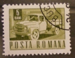 Stamps Romania -  camion