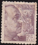 Stamps Spain -  general francisco franco