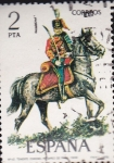 Stamps Spain -  trajes militares