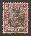 Stamps Germany -  militar